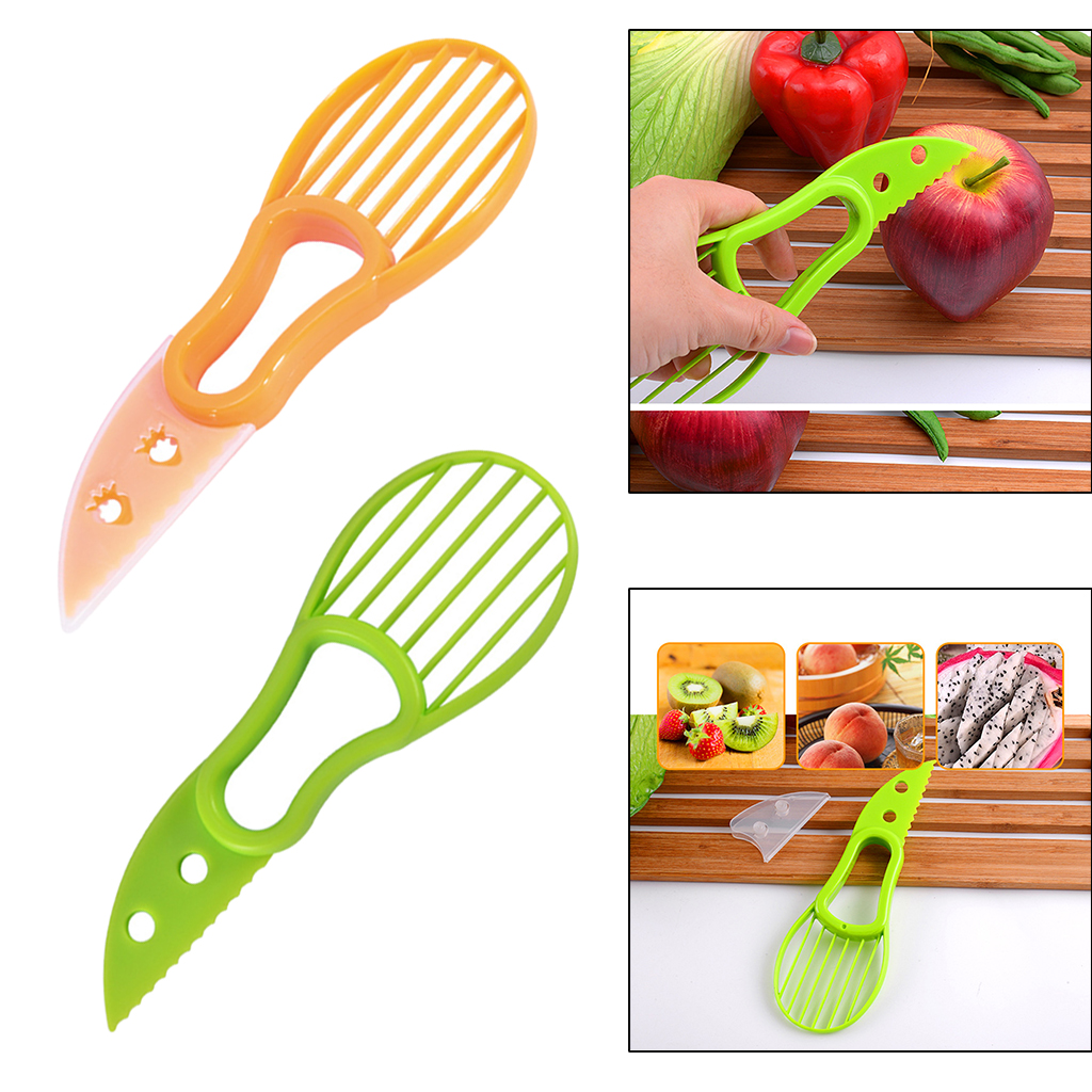 Avocado Slicer Pitter Masher Vegetable Tools Multifunctional for Mangos