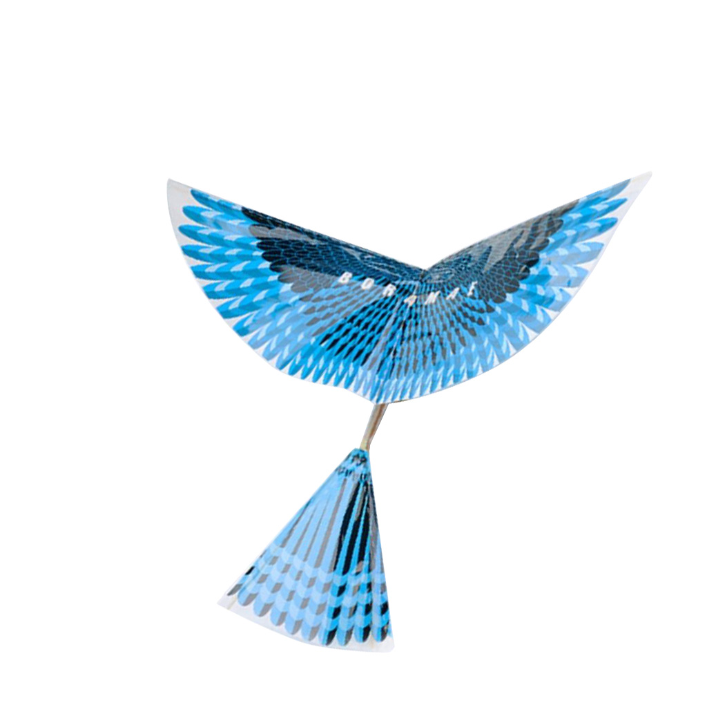 and Elastic Powered Wind Up Ornithopter Bird Model Kite Children's Toys