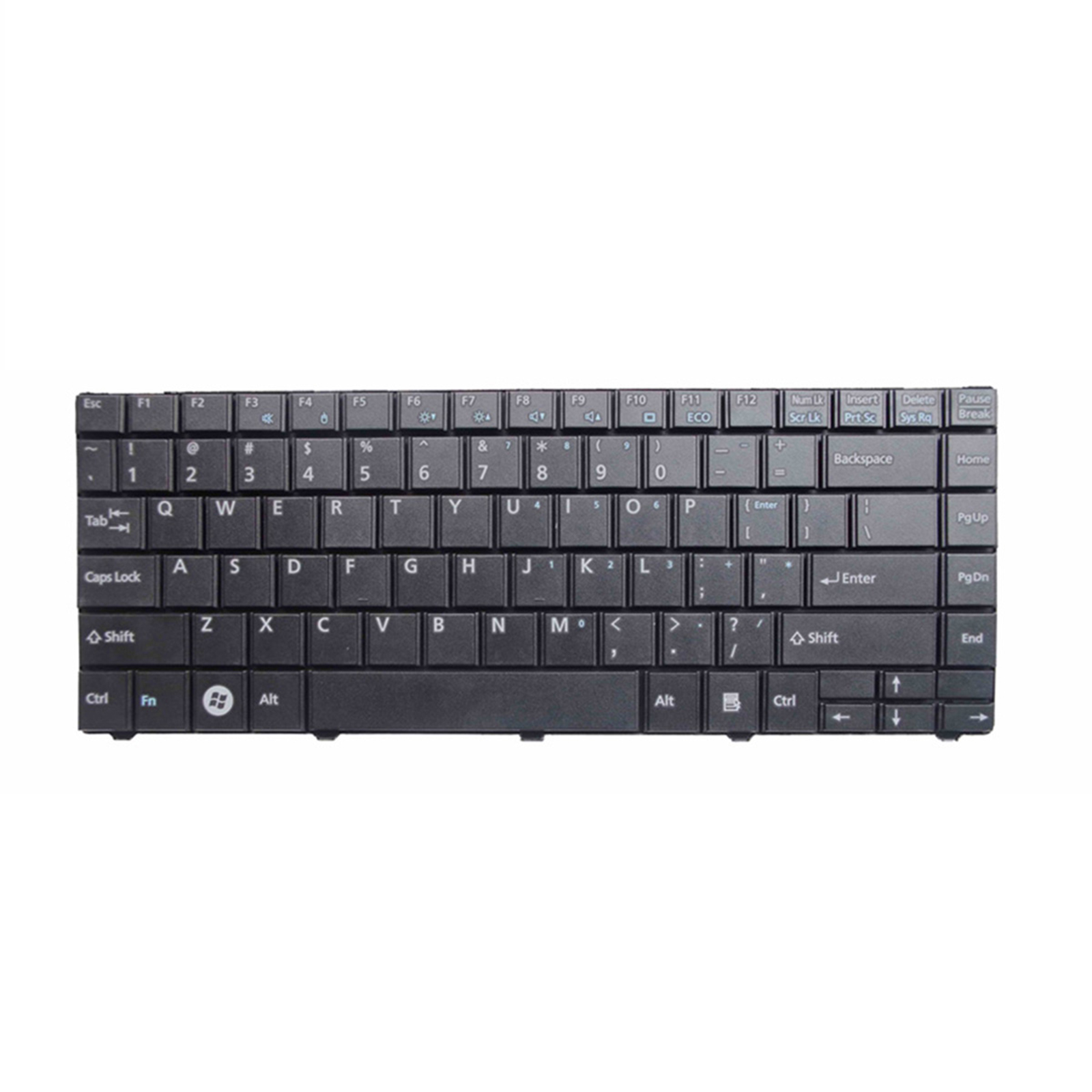Laptop Keyboard Fits for Fujitsu Lifebook LH531 BH531 LH701 Replace Portable & Compact Tool