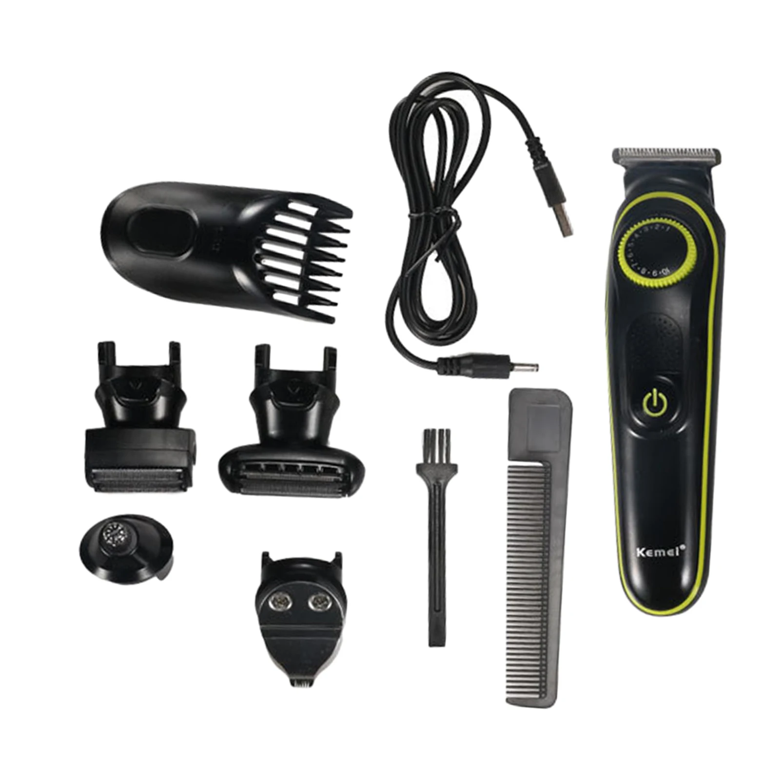 Rechargeable Hair Clippers for Men Professional Cordless Beard Trimmer