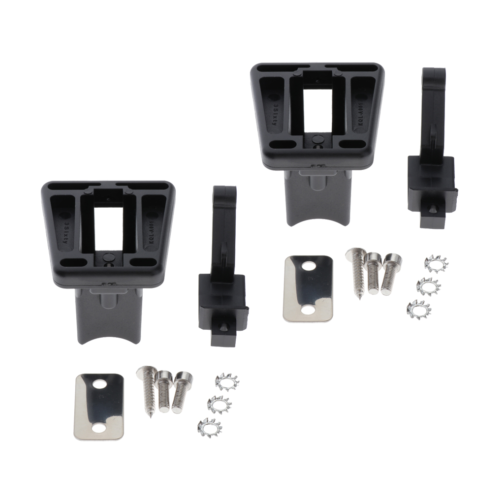 2x Folding Bike Front Carrier Block Bracket Adapter Cage Mount For  