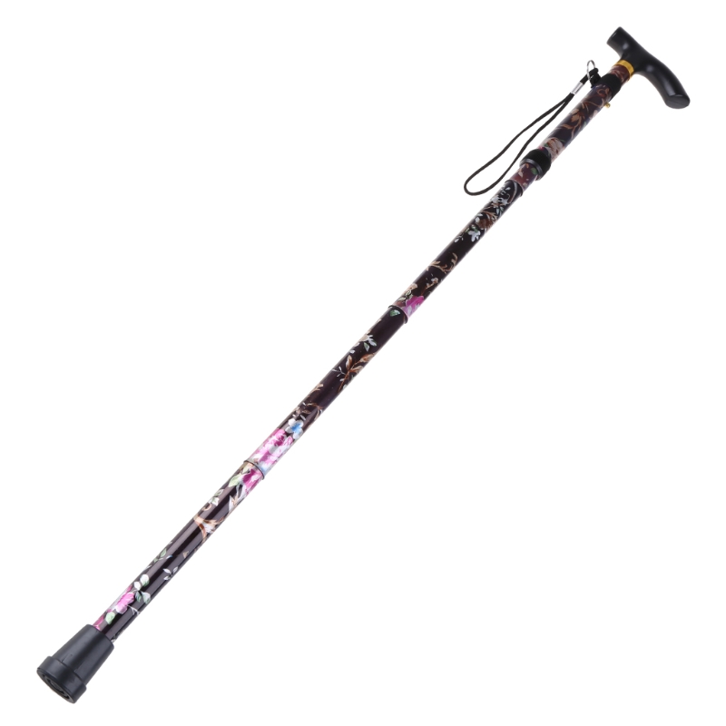 Description Picture 3 of itemWalking Stick Easy Adjustable Height Folding Extendable Walking Cane Lightweight