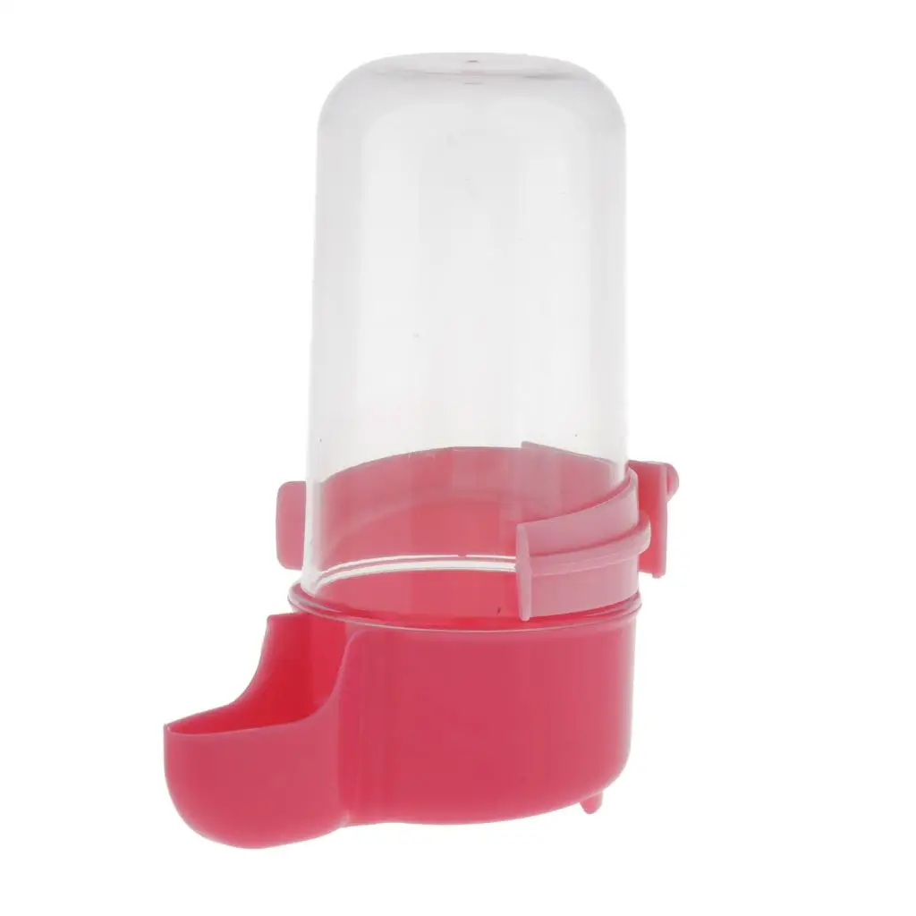 Automatic Drinking Bottle Water Dispenser with Clip for Birds / Parrots /