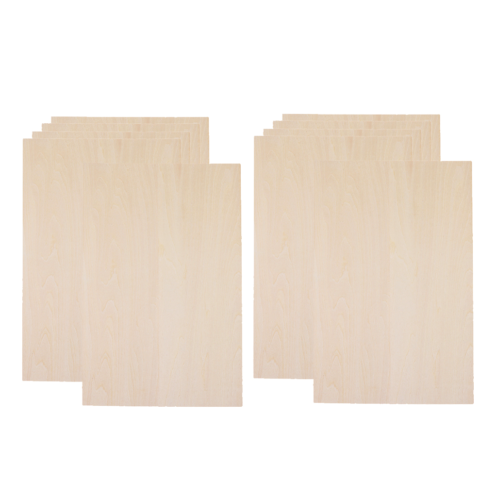10/20x Wooden Plates Model Basswood Sheets Board RC Airplane Model Making