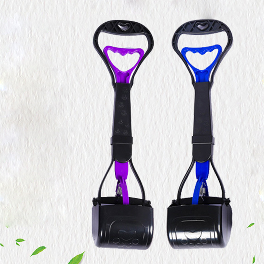Non-Breakable Dogs Cats Pet Pooper Scooper Poop Picker Grabber Poo Remover