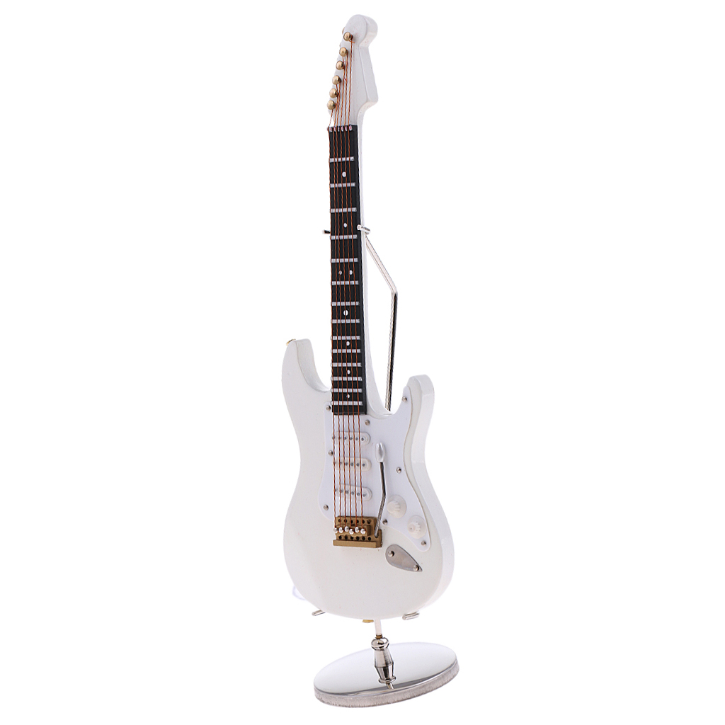 MagiDeal 1/6 Scale Wood Electric Guitar Model for 12 Inch Action Figure Accessory Kids Toys