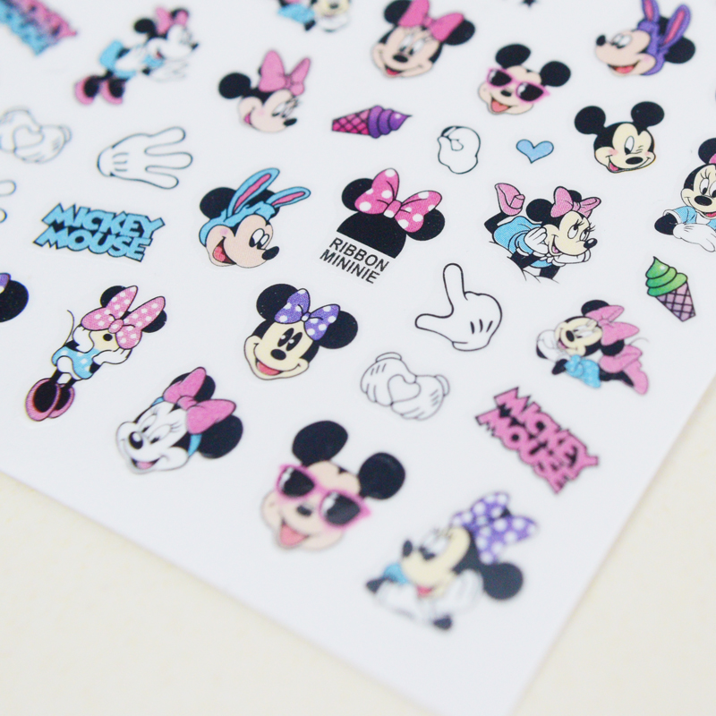 Best of 1PCS Cartoon Disney Nail Sticker Donald Duck Mickey Mouse Minnie Nail Slider Lion King Snow White Nail Art Accessories Reviews & Tips