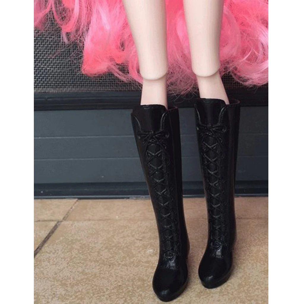1/6 BJD Dolls Shoes 2 Pairs Boots For Momoko For Blythe Licca For  SD DD
