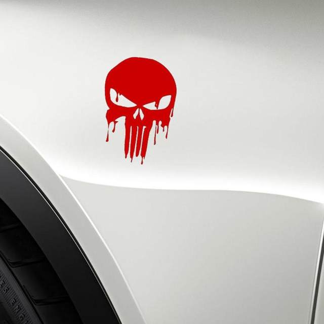 Car Stickers Mexico Skulls Punisher Funny Creative Decoration Relective For  Trunk Windshield Fuel Tank Tap AutoTuningStyling D20 - AliExpress