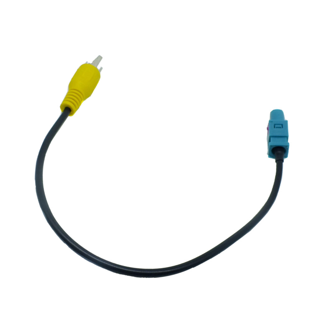 Car Fakra Adapter For Ford Video Blaupunkt NX Rear View Camera Audio Fakra Adapter Cable Video Signal Connect Video Sources