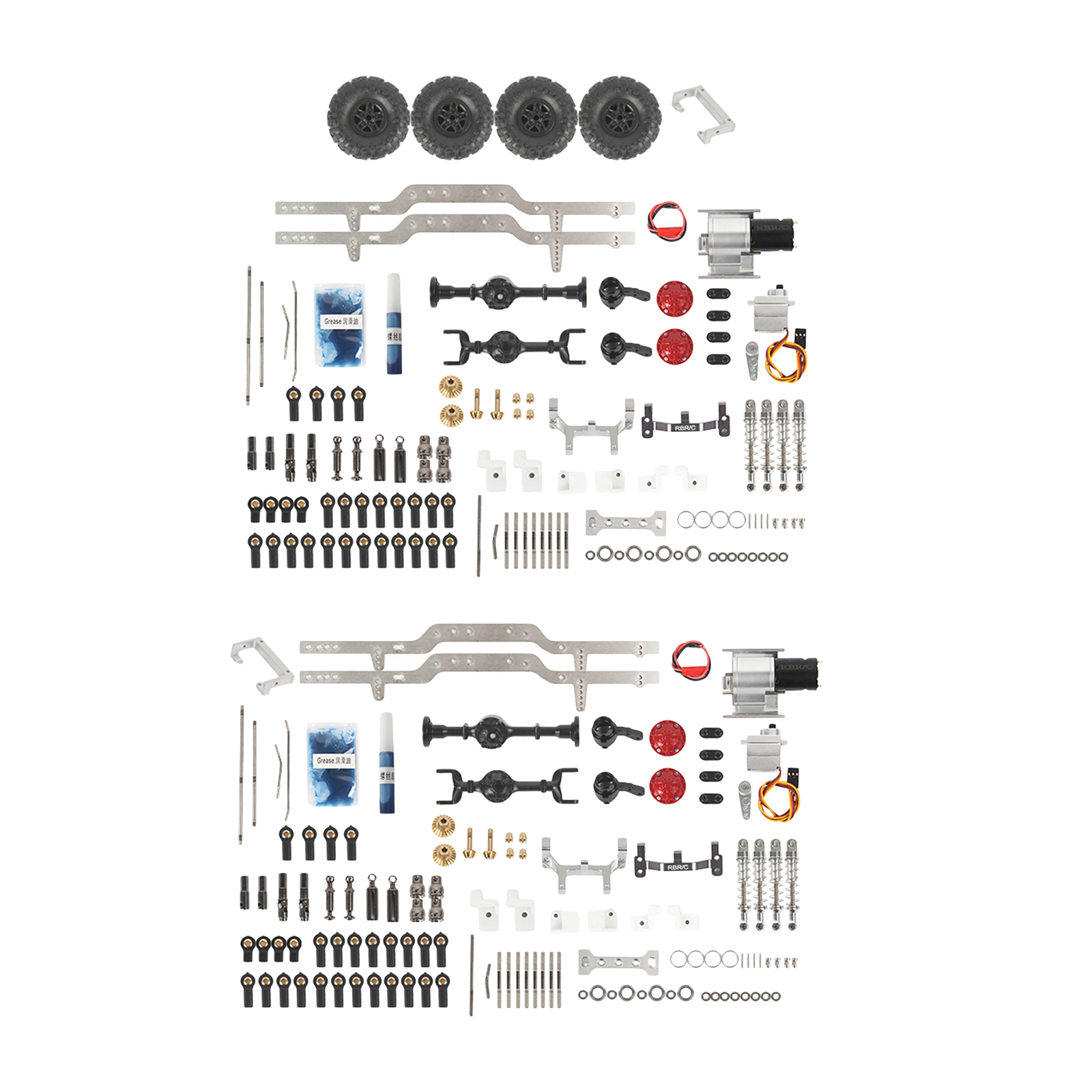 1:16 RC Chassis Armor Kit for WPL CB05SJCJ CB05 Car Car Replacement Parts