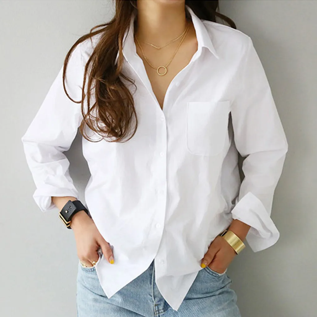 2019 Autumn New Design Fast Fashion Ladies Tops Long Sleeve Loose
