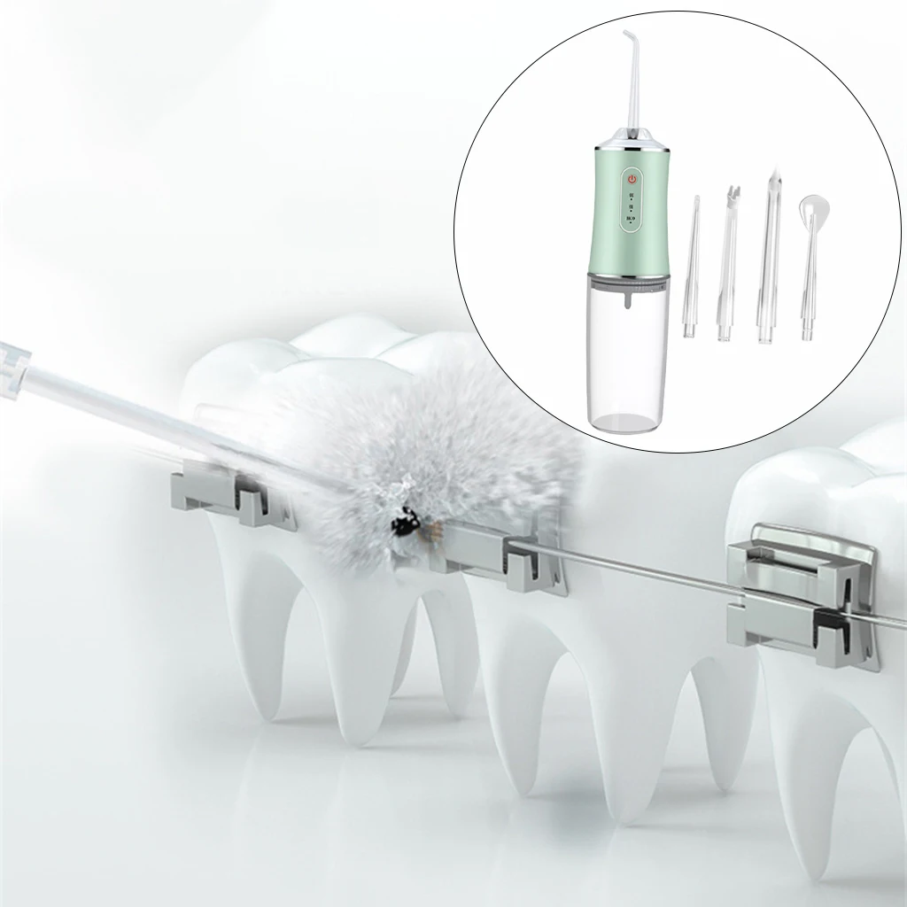 Tartar Remover Water Flosser Oral Irrigator Teeth Cleaner Tooth Stain Eraser