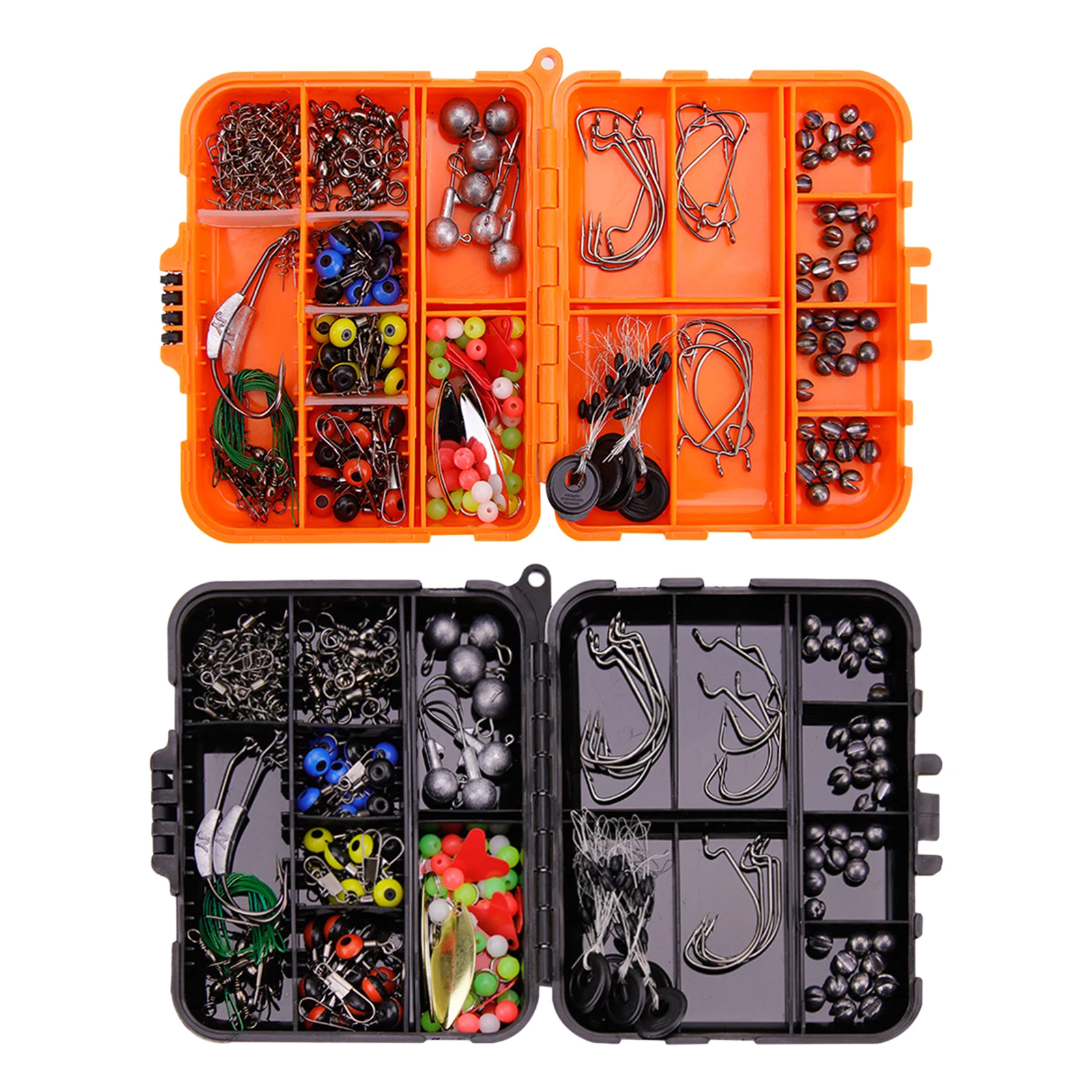Fishing Tackle Accessories Kit 213pcs with Tackle Fishing Sinkers Equipment