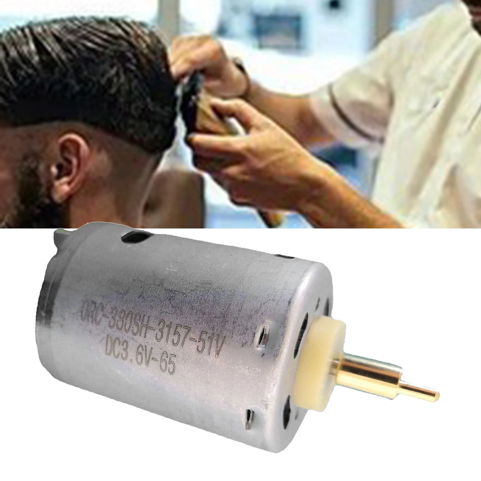 Hair Clipper Motor Replacement 6500 RPM Fit for Wahl 8148 8591 Accessories Replacement Motor Hair Clipper Repair Parts