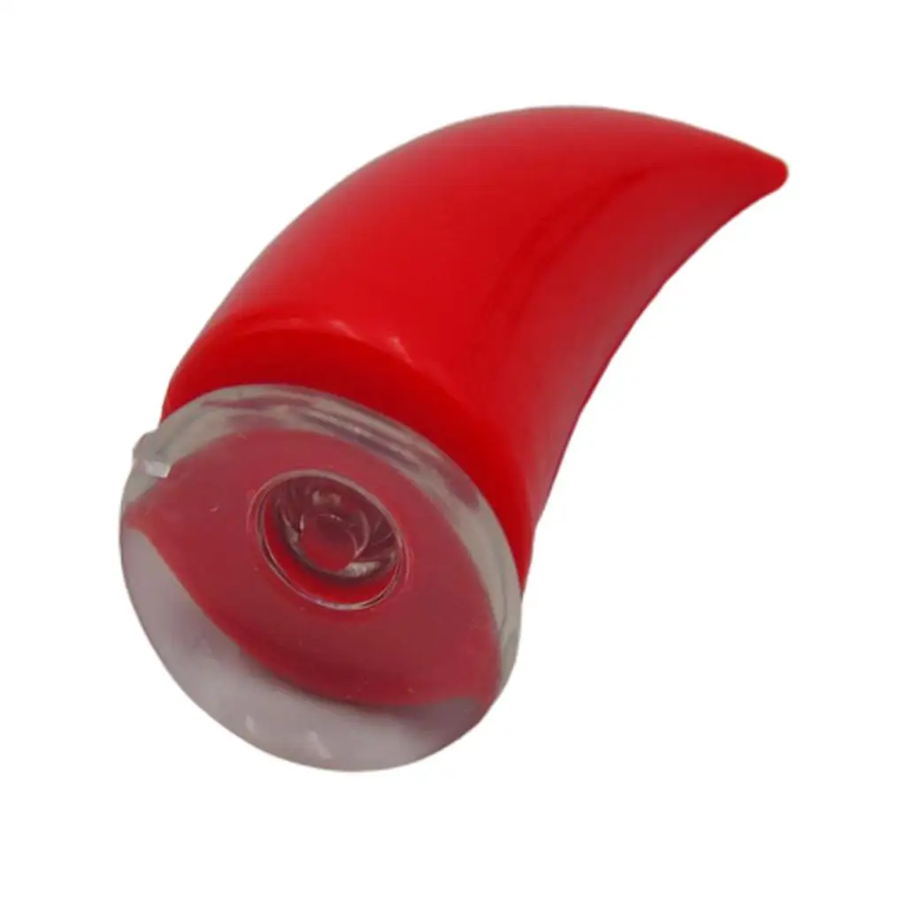  Devil`s Horn Decoration Helme with Suction Cup Mounted Red Color