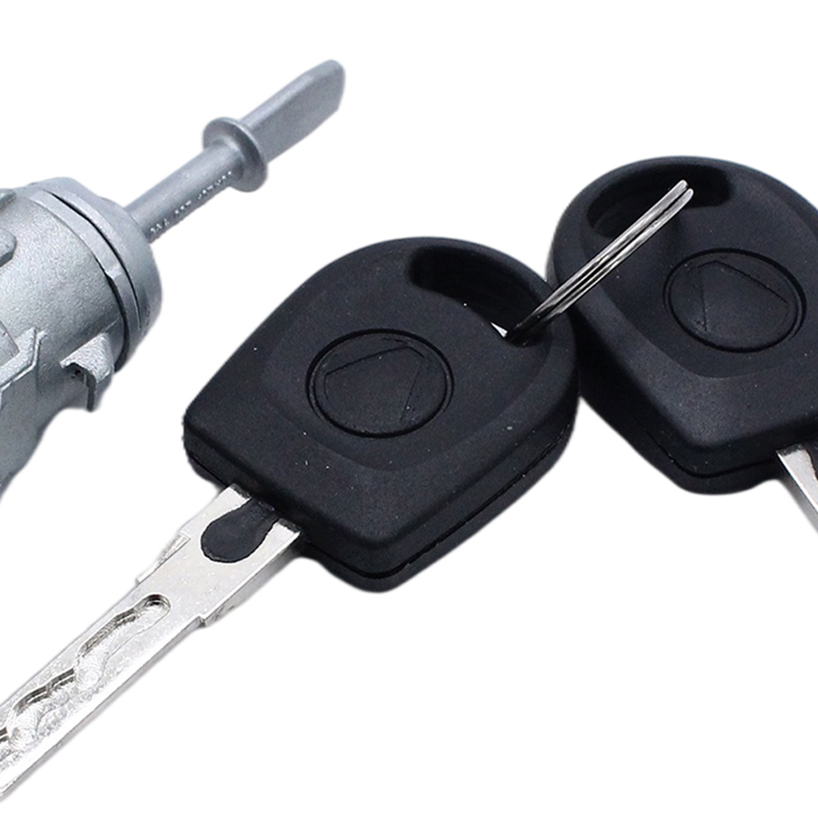 Door Lock Barrel Set Replace Part with 2 Keys Lockset Fits for VW Golf IV 1997-2005