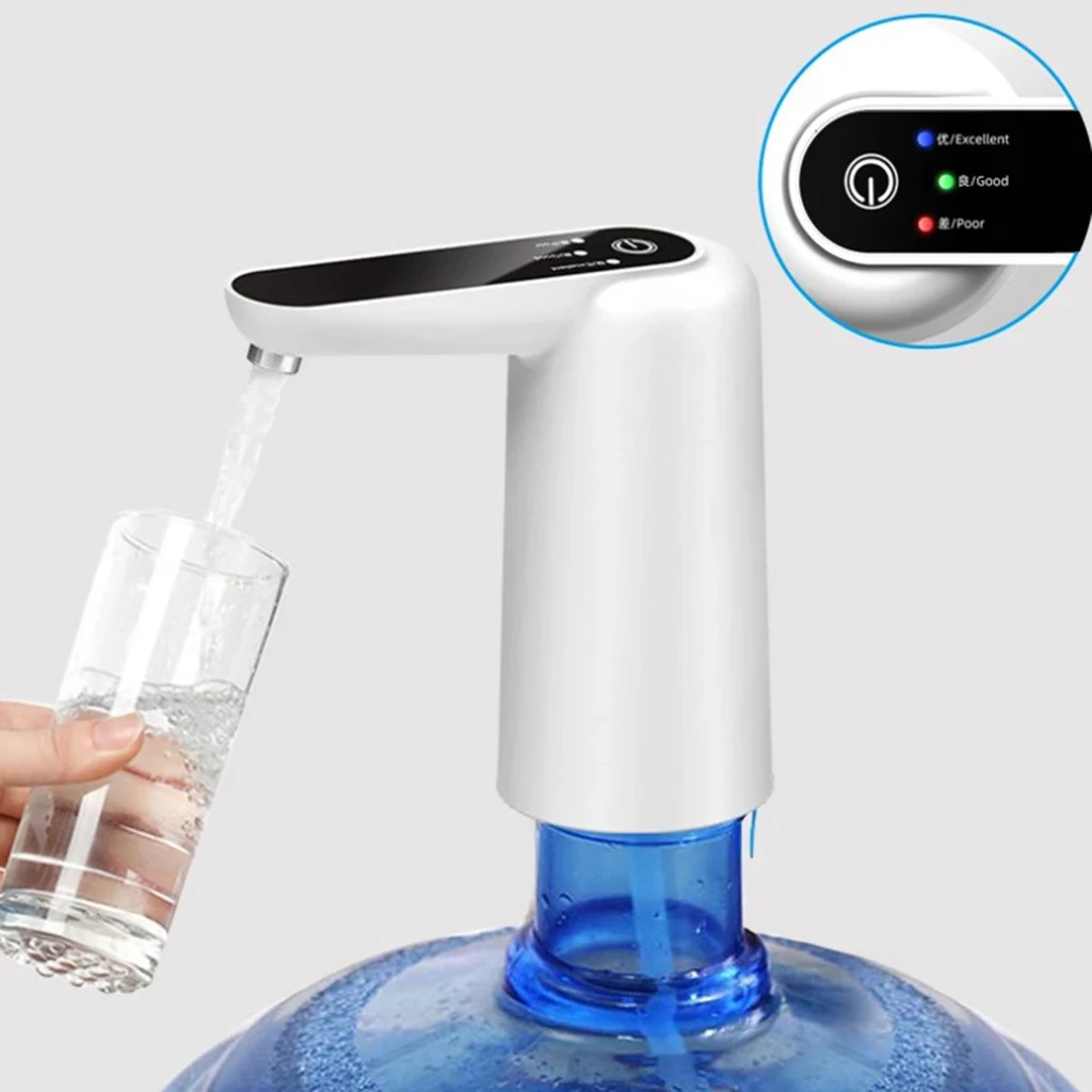 Automatic Electric Drinking Water Pump Bottle Dispenser USB Portable Indoor