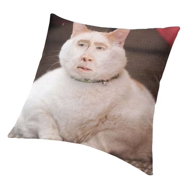 Fashion nicholas cage cushion