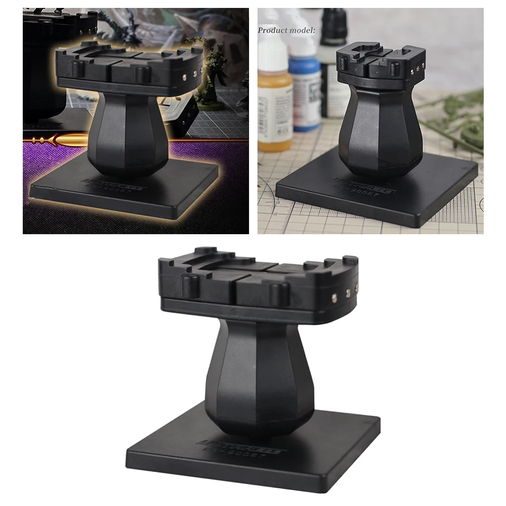 Hand Held Paint Applicator Miniature Model 360 Degrees Rotating Black