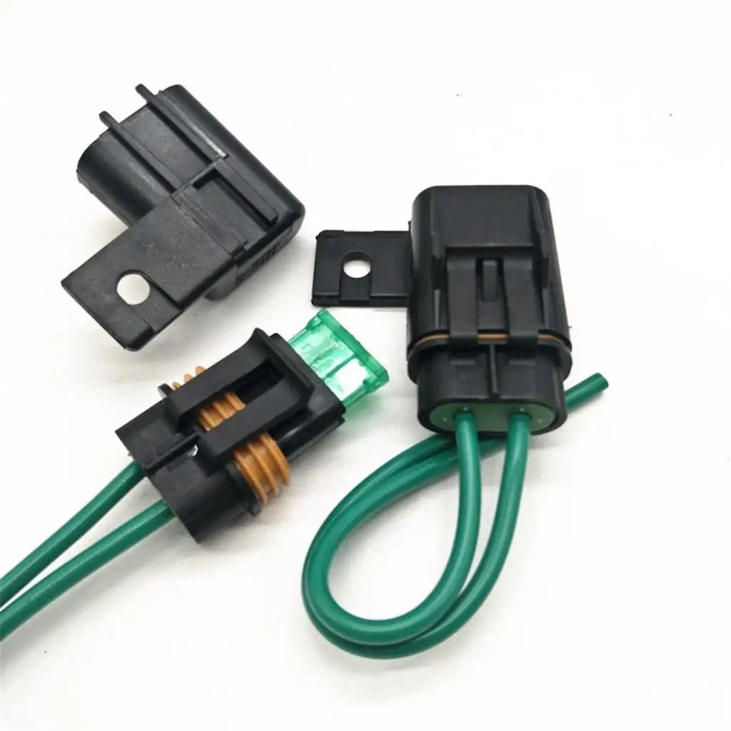 15A Car Boat ATC Blade Fuse Holder Wire Cable Electrical Connection