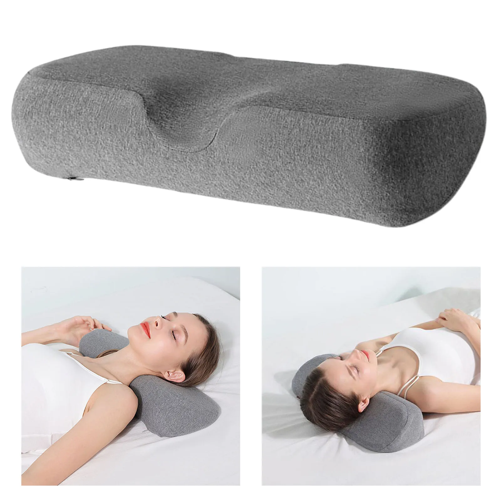Cervical Pillow Memory Foam for Orthopedic Stomach Sleepers Stress Relief Relax Massage Pillow Posture Corrector Device