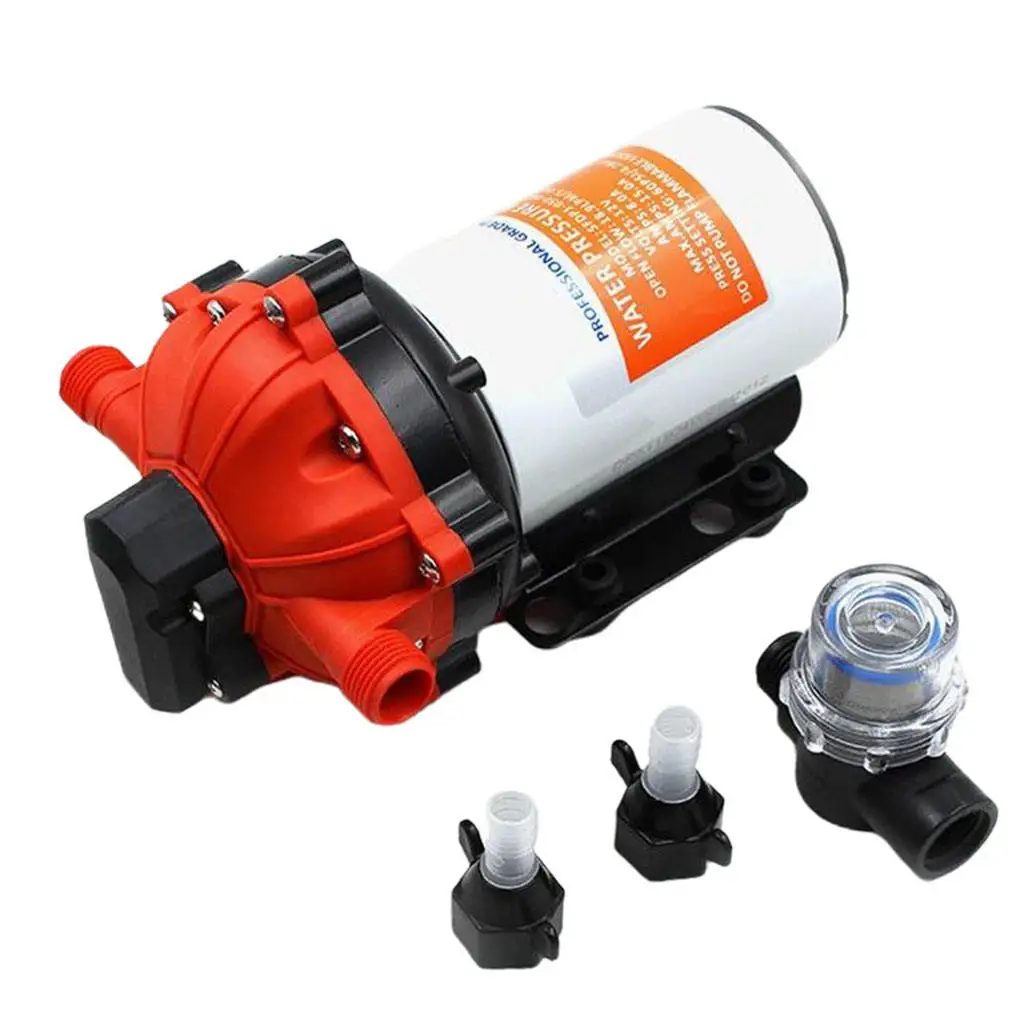 24V 60psi 55-Series Diaphragm Water Pressure Pump Boat Accessories for Caravan/RV/Marine