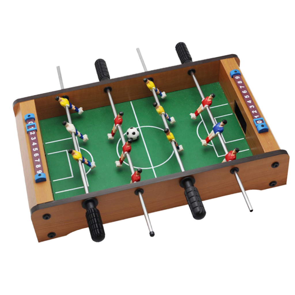 Portable Table Foosball Soccer Games Desk Top Football for Junior Kids Toy
