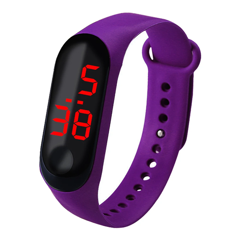 LED Digital Watch Wristwatch Silicone Smart Wristwatch Bracelet 50M Waterproof Men Women Digital Watch LED Sport Watch 2019 New
