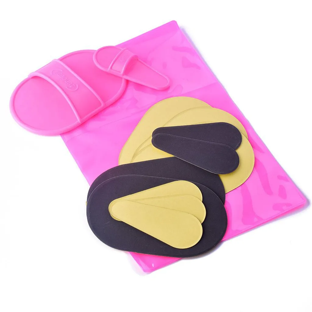 12pcs Hair Removal Pads Arms Lips Painless Exfoliator Set Abrasive Paper /