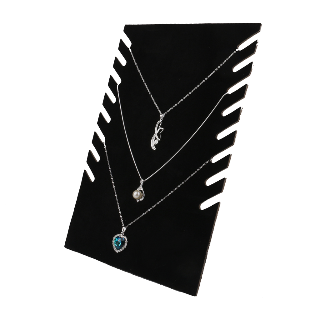 Collapsible Jewelry Chain Necklace Pendant Display Stand Holder Organizer