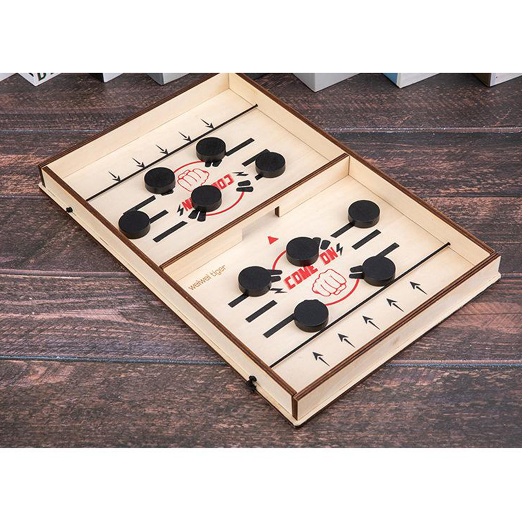Fast Sling Puck Game Paced, Table Desktop Battle, Winner Board Games Toys for