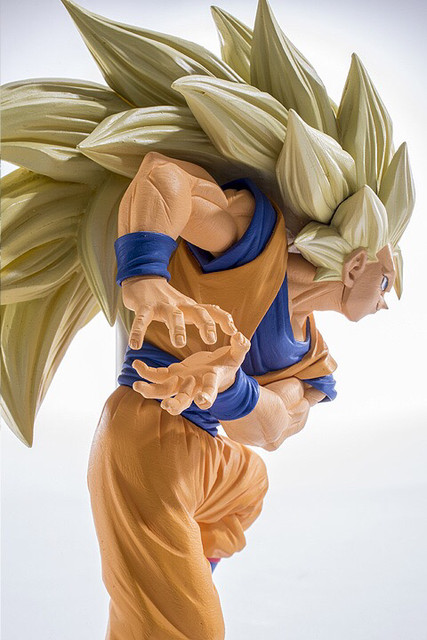 Banpresto Dragon Ball Super Saiyan 3 Goku Sculptures Big Budoukai 6 Volume  6 Figure, 5.1