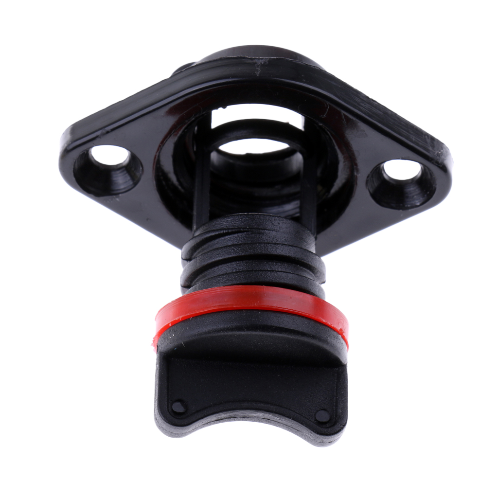 2 Pieces 1'' 25mm Durable Nylon Marine Boat Drain Plug Scupper Fishing Kayak Raft Hull Transom Screw Bung Replacement