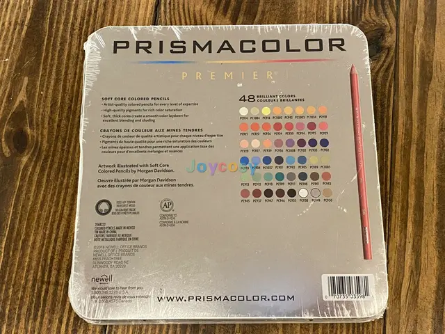 Prismacolor Premier Soft Core 48 Colored Pencil Set Prismacolour Tin -  AliExpress