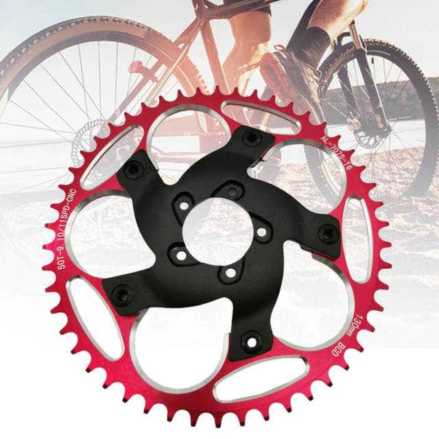 Pignon Chaîne Bafang BBSHD – Spider 130 BCD, 39T à 60T | Kit Adaptateur Pour Moteur Mid-drive Vélo électrique