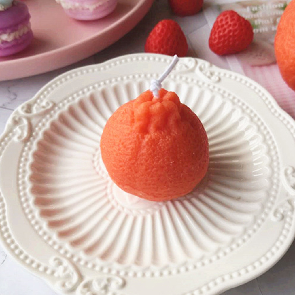 Handmade Scented Candles Fruit Shape Aromatherapy Soy Wax Candle Fragrances Nordic Living Room Bar Home Decor Photo Props