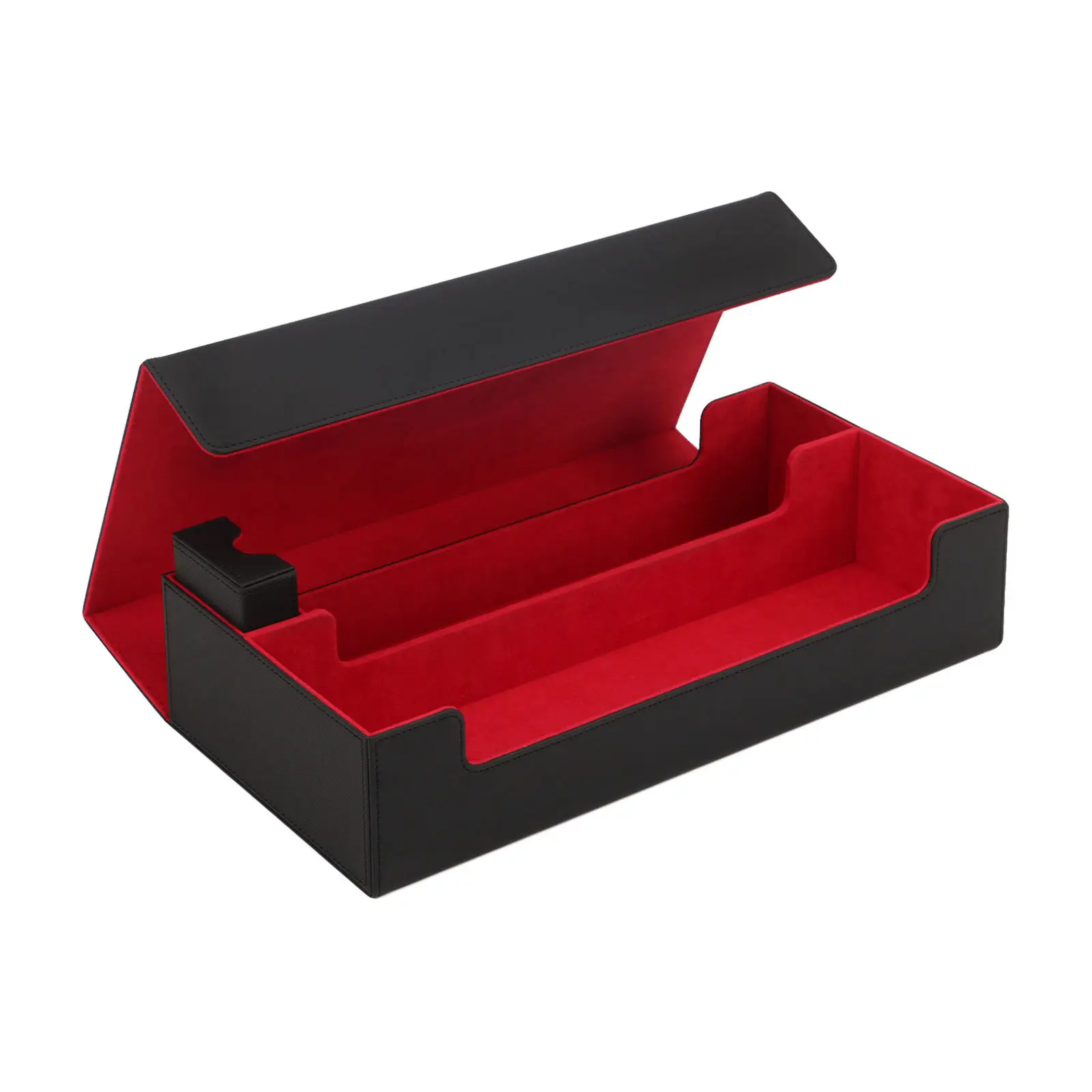 PU Leather Side-Loading Card Box Deck Case MTG Card Binder: 550+