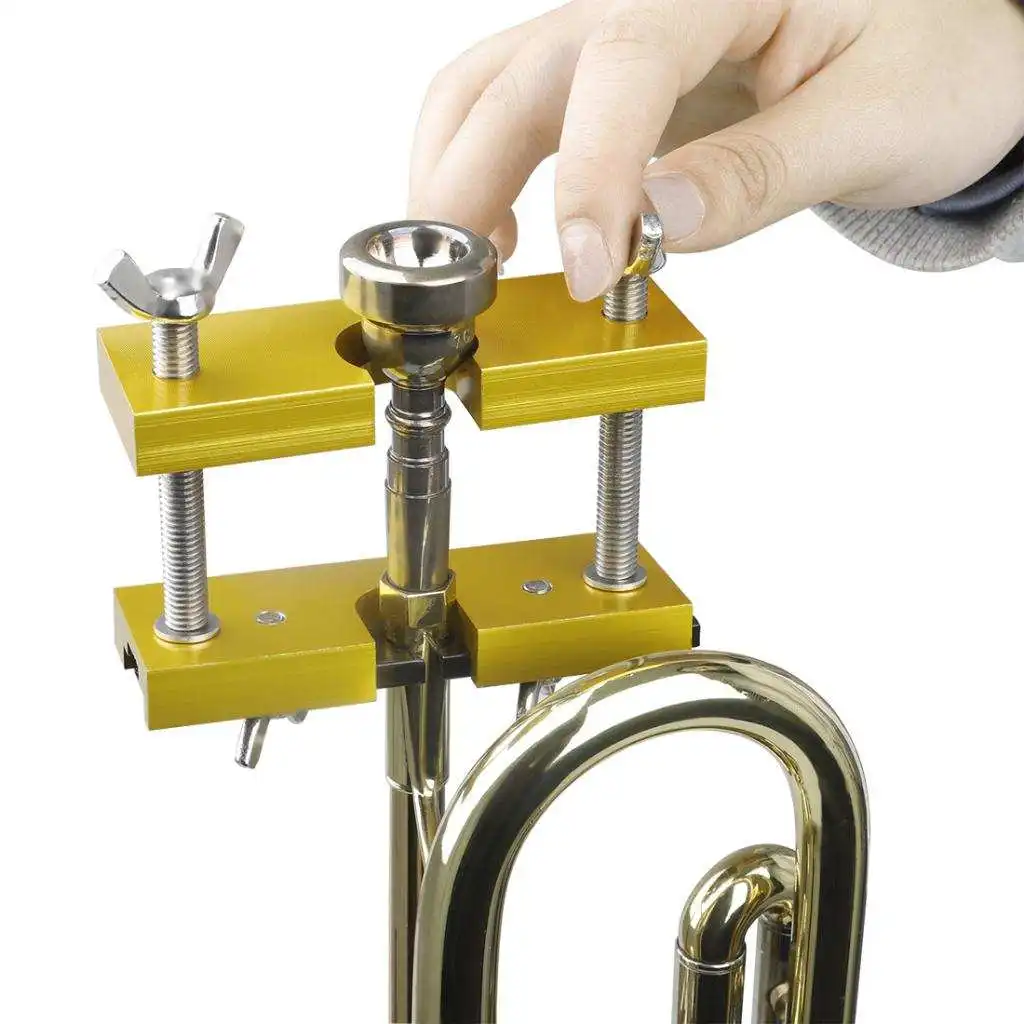 Golden Trumpet Mouthpiece Extractor For Trumpet Sousaphone Tenor Horn Parts