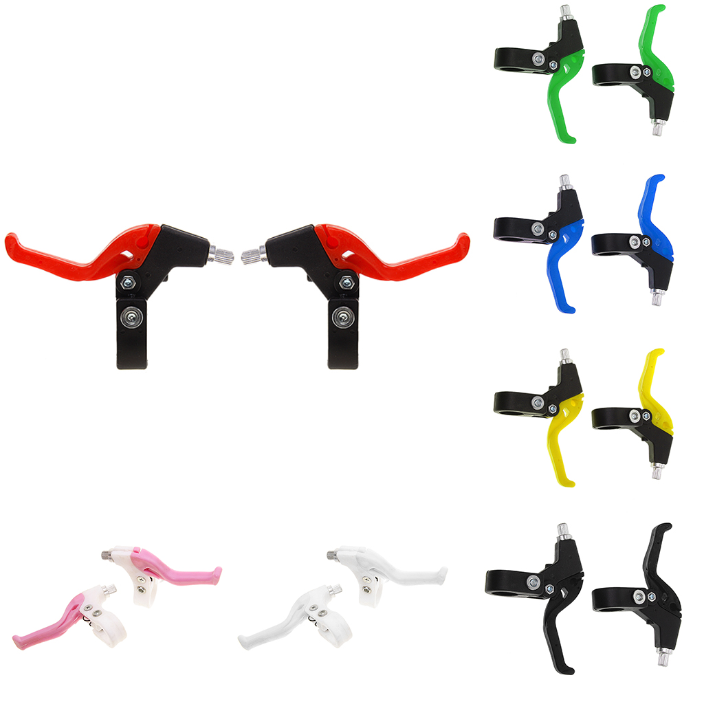 Children  Bike Brake Lever - Bicycle Brake Lever Handlebar Brakes Lever Set for Kids Boys Girls Bike Scooter - 7 Colors
