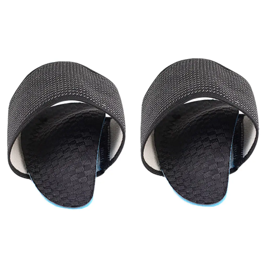 2 Packs Arch Support Brace Universal Size Breathable Soft Comfortable Orthotic Pad for Foot Care Flat Foot High Arch Cushioning