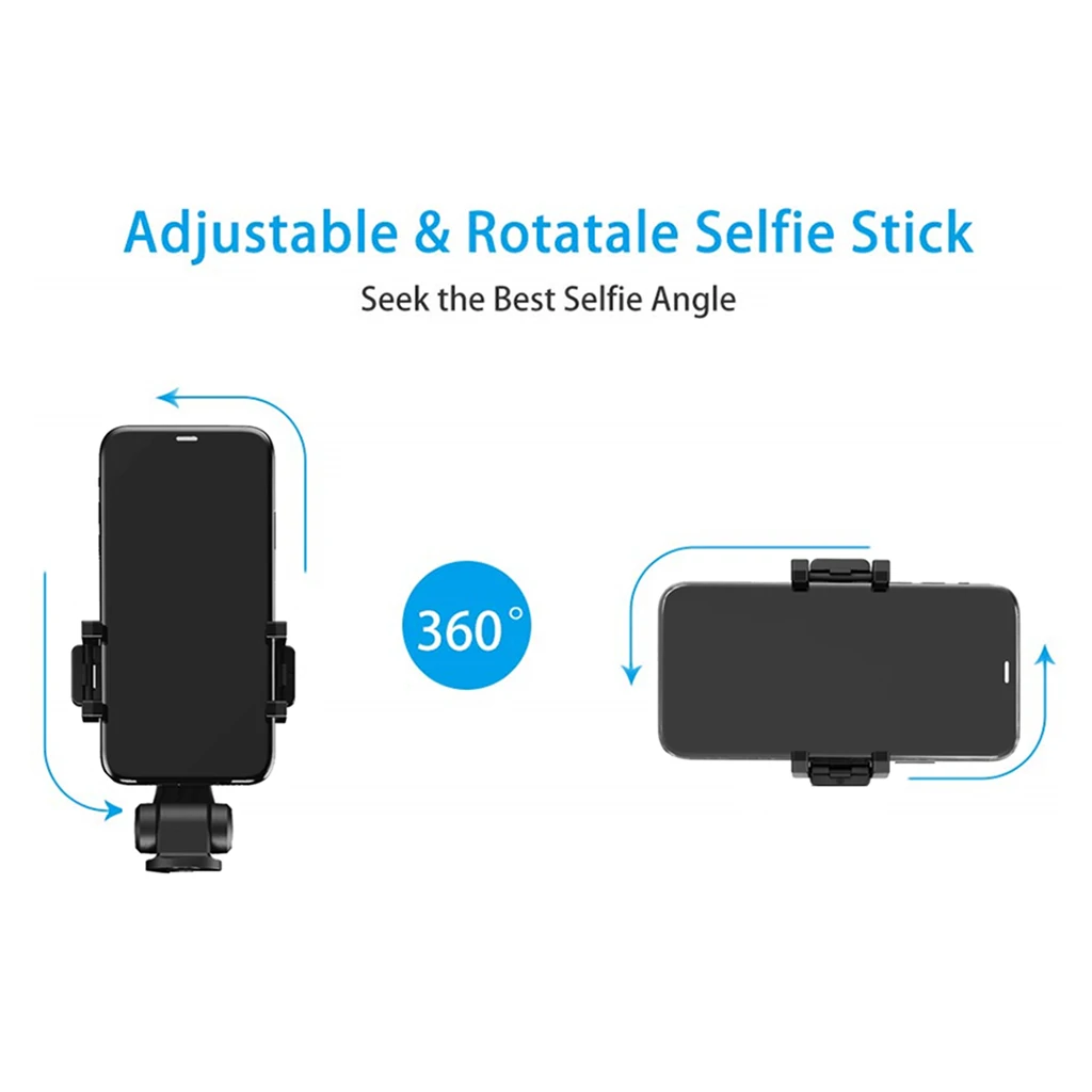Mini 3 In 1 Selfie Stick Tripod With Bluetooth Remote Shutter Extendable Selfie Tripod Cell Phones Tripod Stand Universal