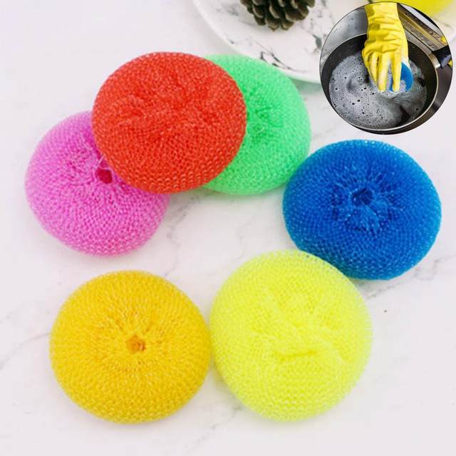 24pcs Non-Scratch Scrub Sponges Kitchen –