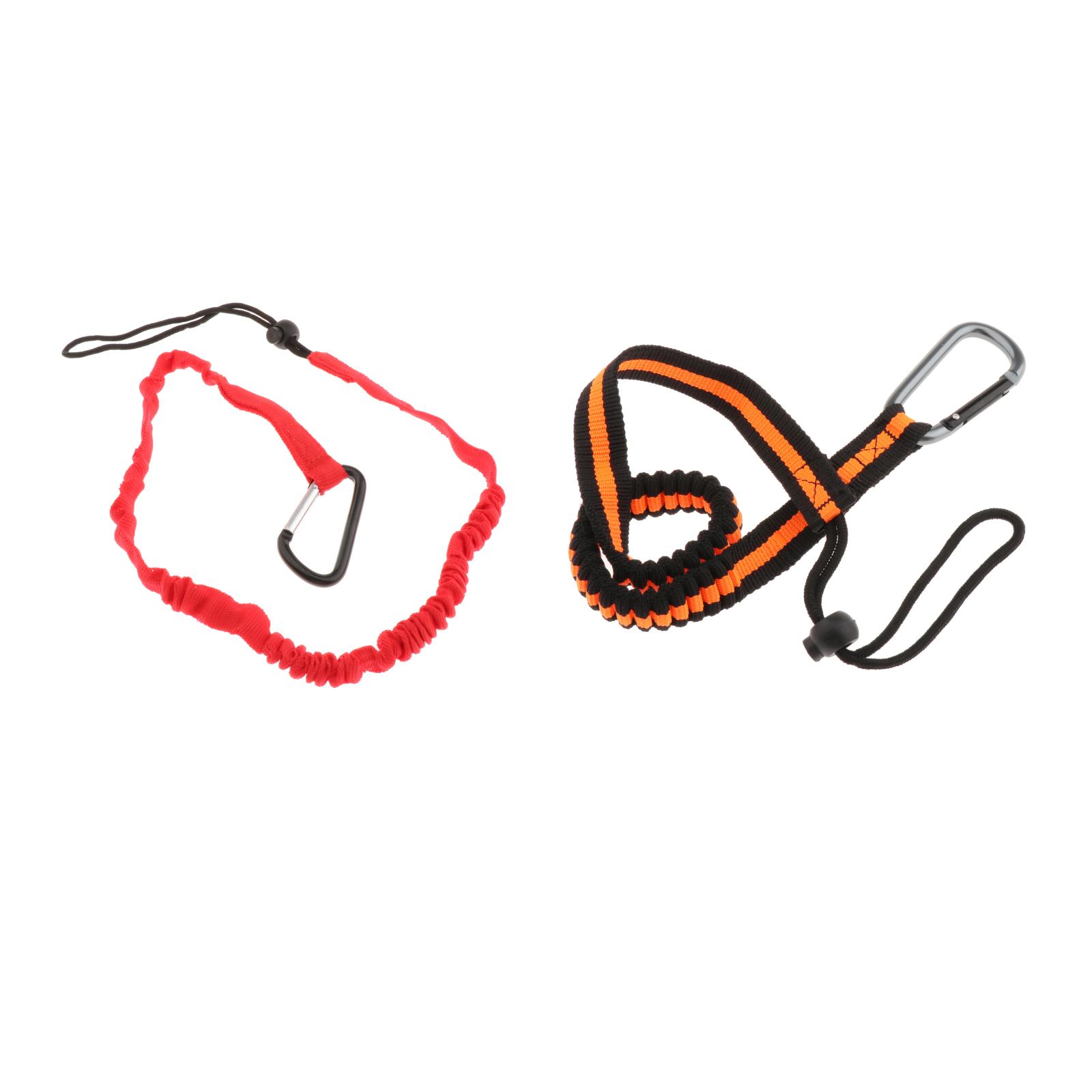 Deluxe Durable Kayak Paddle Leash Kayak Rod Leash Tool Lanyard Fishing Leash 