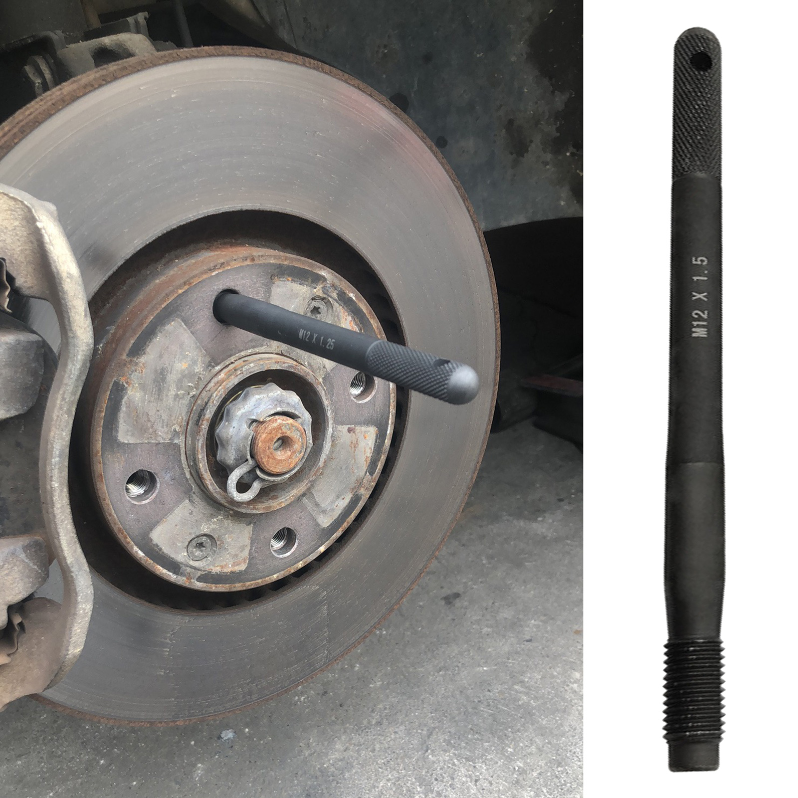 Wheel Hanger Mounting Guide Bolts - Wheel Lug Bolts Automotive Mechanic Tool Universal for Audi