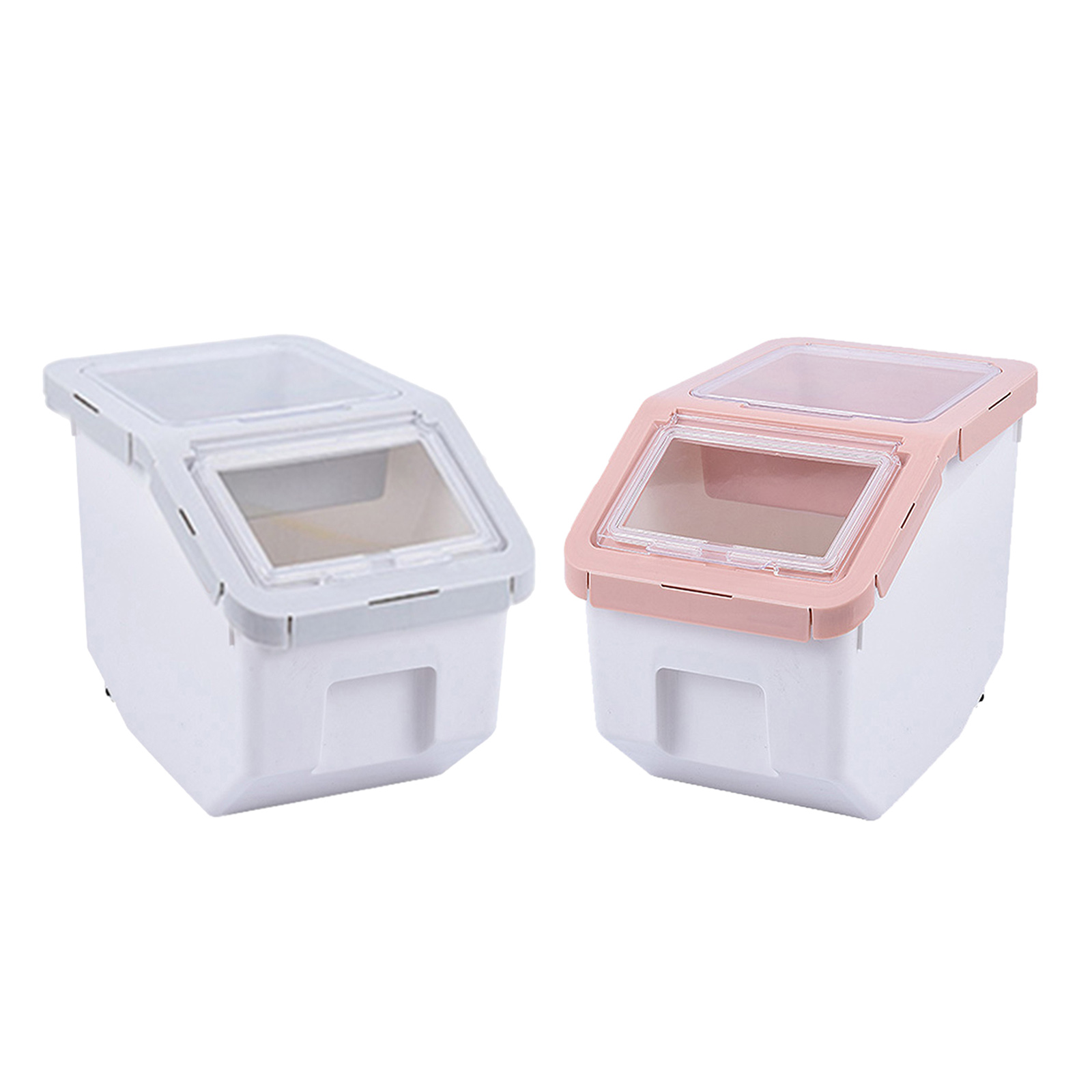 front opening dog food container