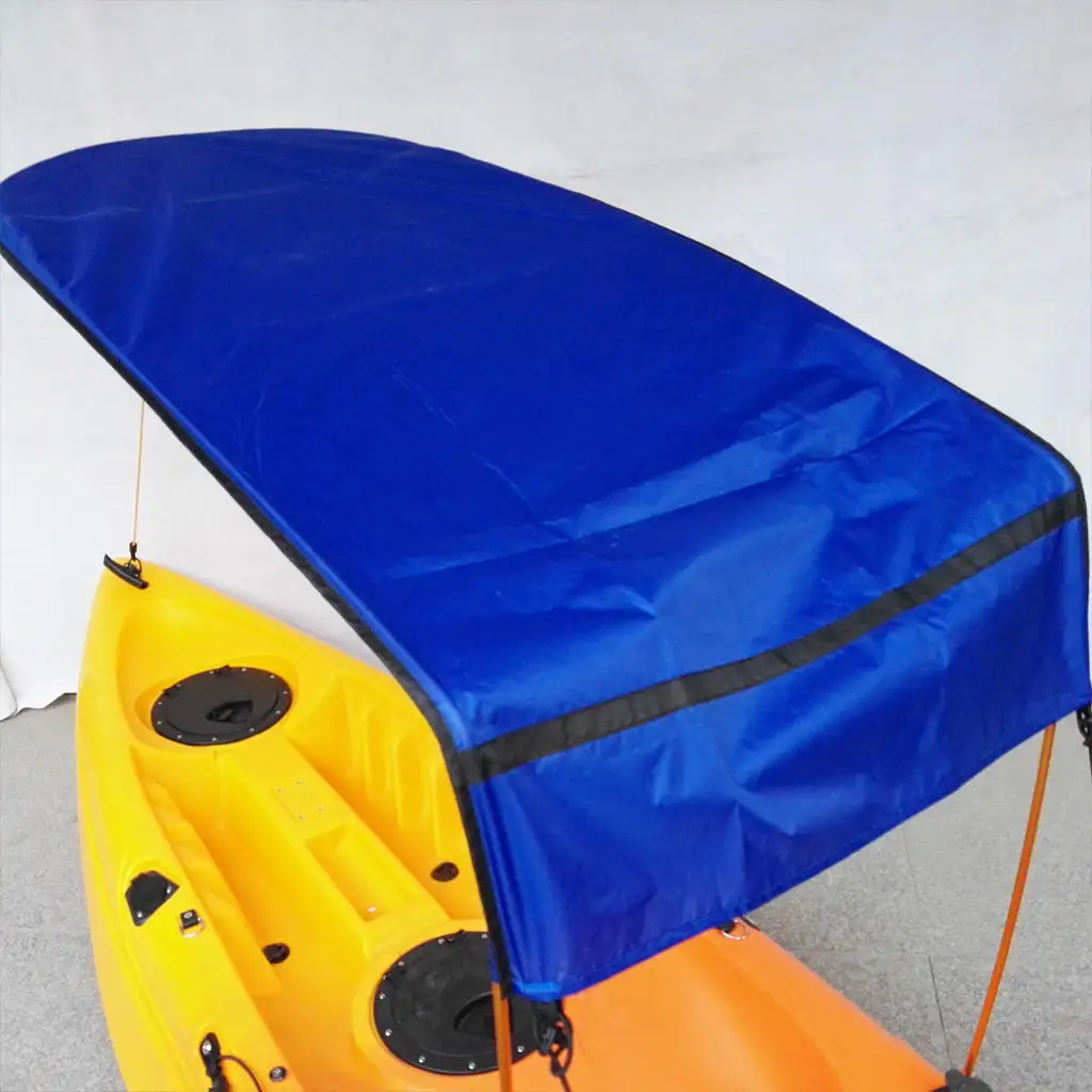 Kayak Awning Canopy, 1 Person Inflatable Boat Tent Sailboat Awning Top Cover Sun