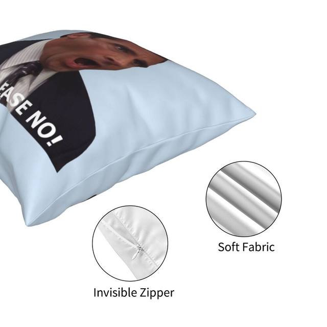 Michael Scott Prison Mike Sequin Pillow Cover, Funny Michael Scott Flip  Sequin Pillowcase, Michael Scott Meme Pillow Case Gift, the Office 