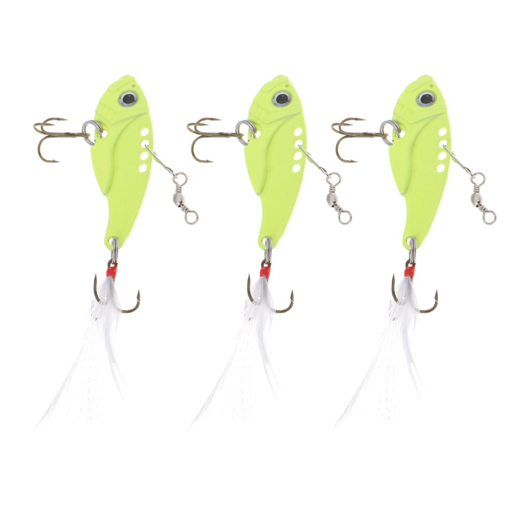 Hard Durable Portable Convenient Fishing Spoon Fishing Bait Lures 12g