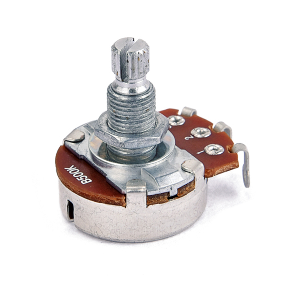 2 Pcs High Quality Guitar Alpha B500K Potentiometer Pots Spare Parts